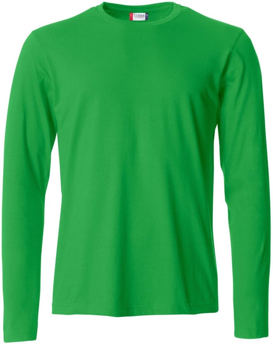 Clique Basic-T L/S 029033 - Appel-groen - M