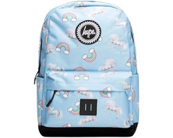 SnelShoppen - Unisex Rugzak voor School, Kantoor en Reizen - Casual Multi Regenboog Eenhoorns - Één Maat - Voor Kinderen, Jongens, Meisjes, Tieners, M