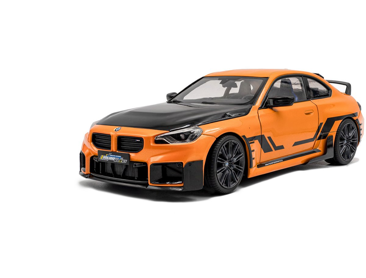 BMW M2 G87 Performance Parts modelauto 1:18 Solido