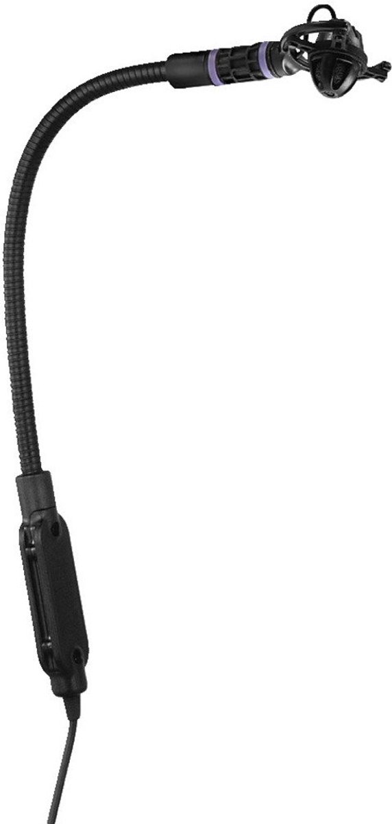 SnelShoppen - JTS CX-516W Elektret-instrumentenmicrofoon voor accordeon, piano en blaasinstrumenten, zwanenhals microfoon met supernierenkarakteristie