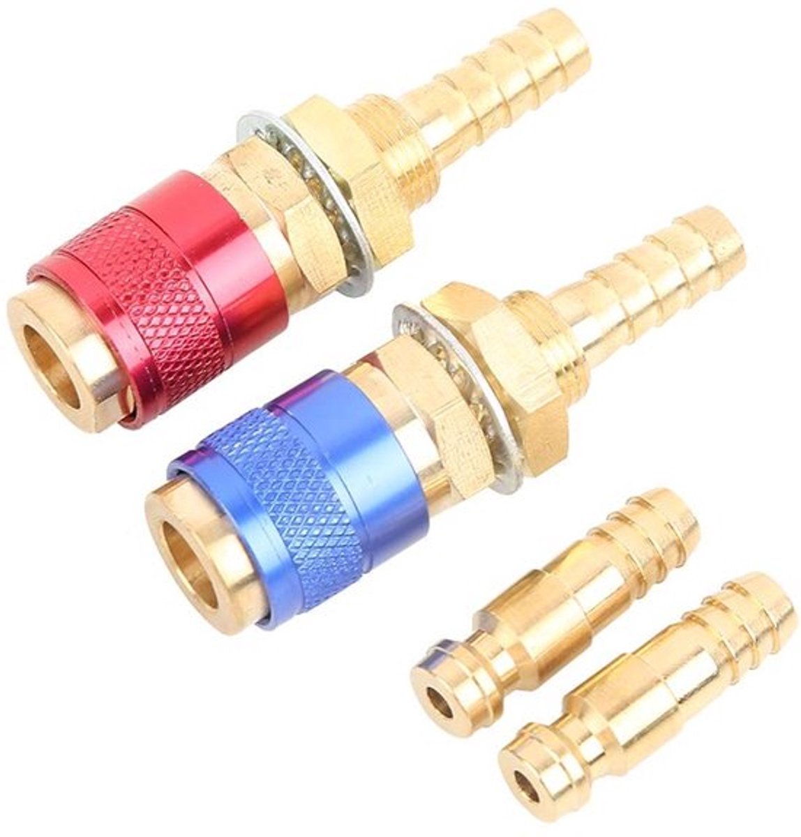 Watergekoelde en Gasadapter Snelkoppeling - 8 Mm