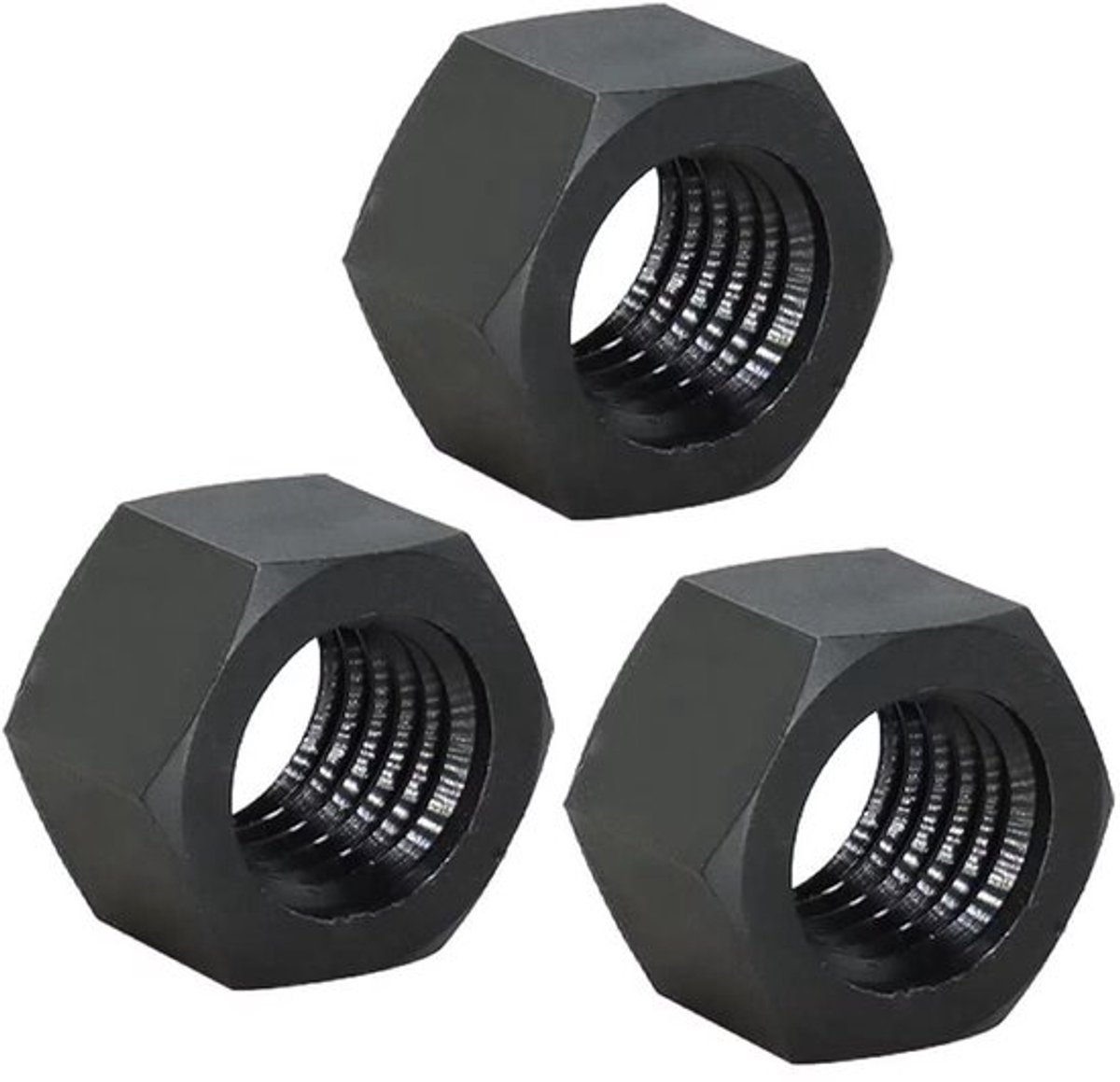 Zeskantmoeren M16 - Nylon - 10 Stuks - Corrosiebestendig - Lichtgewicht - Hittebestendig - Moeren