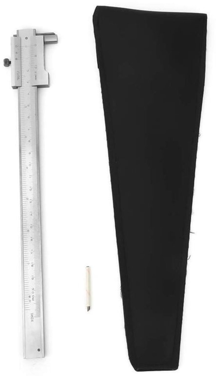 Parallelle Markeringsmeter 0-200mm Roestvrijstaal met Borgschroef | Meetinstrument Hout Kunststof Ijzer | Precieze Parallelle Markeringsmeetinstrumenten