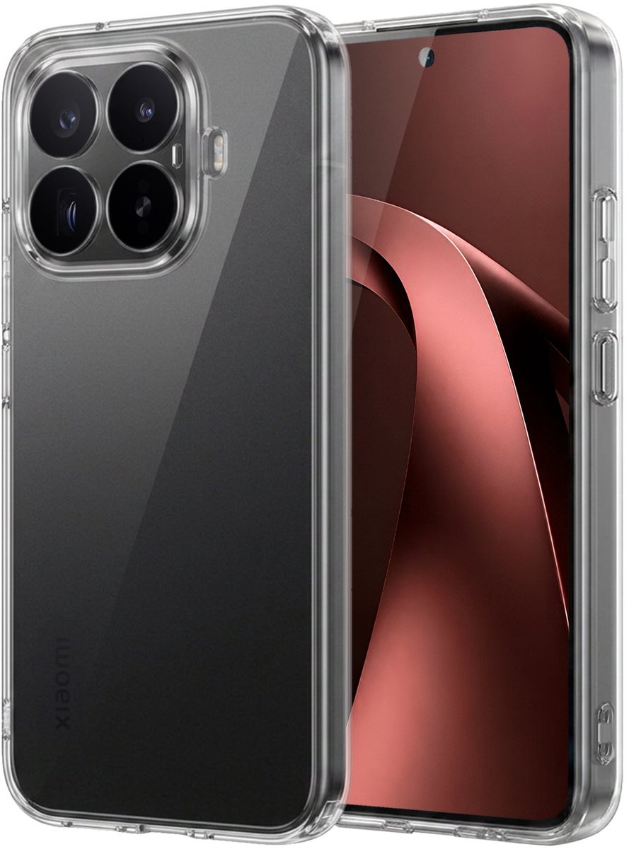 Hoesje - Geschikt voor Xiaomi 17T - Sterk & Shockproof - Hoes Cover - Siliconen Case - Transparant