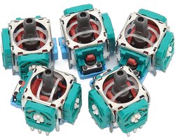 3D Analog Stick Module voor Controller, Vervangende Hall Effect Joystick en Potentiometer Onderdelen voor Gaming Accessoires