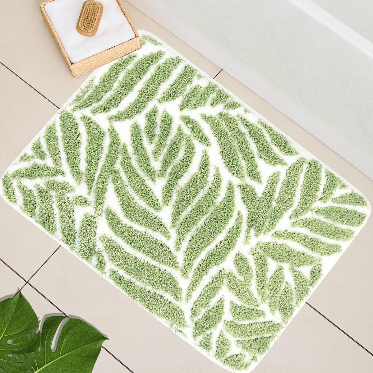 SnelShoppen - Badkamermat Antislip Waterabsorberend, Kleine Badmatten voor Badkamer, Machi