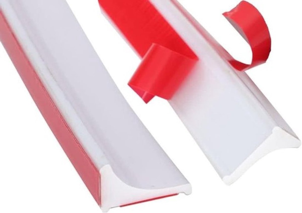 Siliconen afdichtstrip voor douche en badkamer - waterbarrière - kitstrip voor bad en keuken