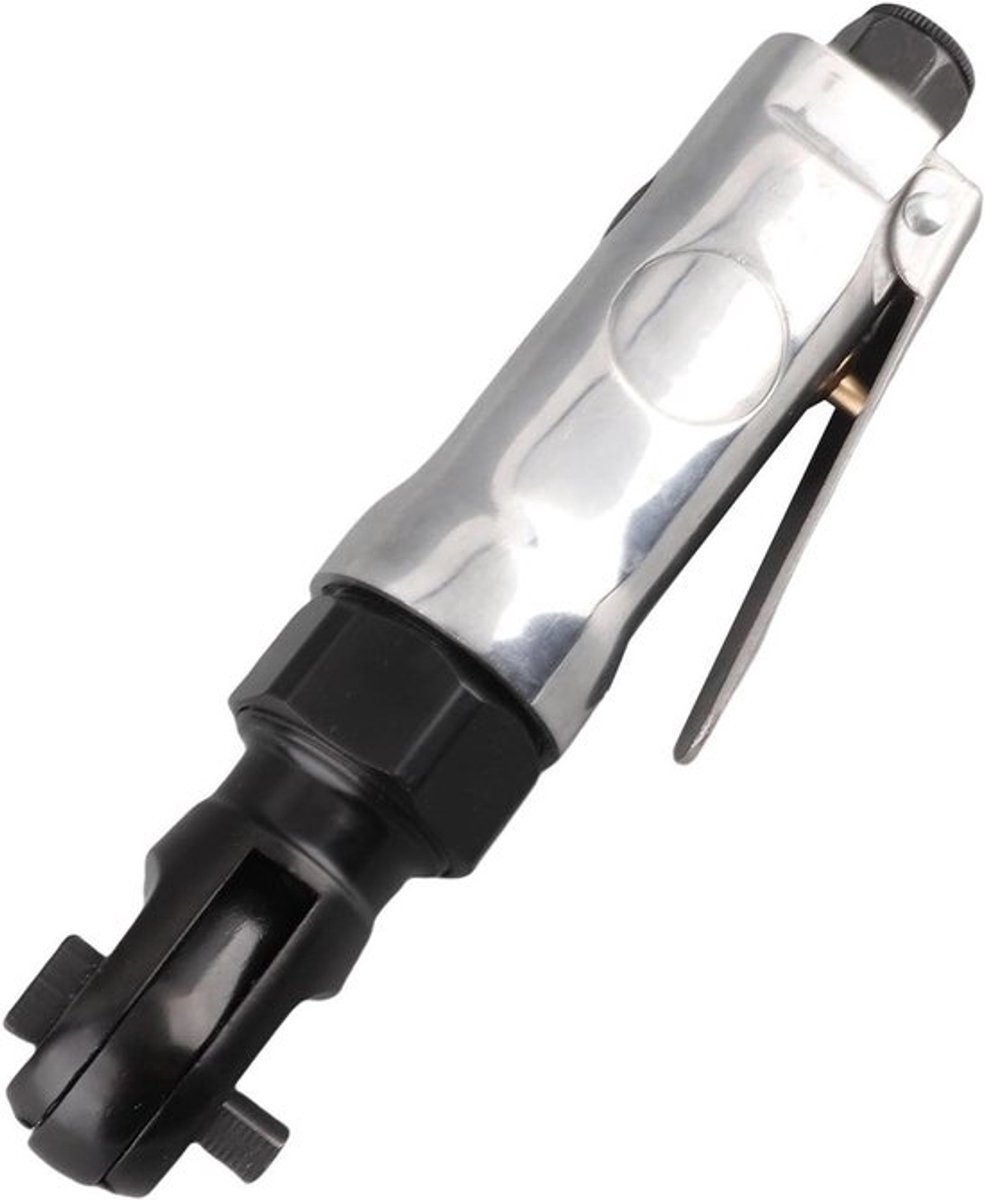 Pneumatische Ratelsleutel Set met Rechte Schacht en 1/4 Inch Draadconnector - Professionele Gereedschappen voor Auto-onderhoud en Klusprojecten