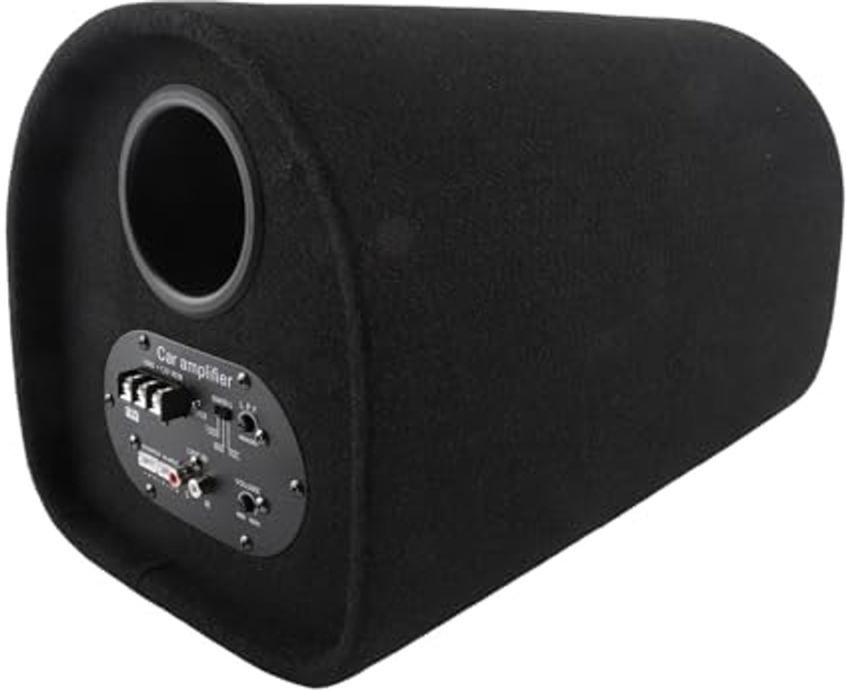 SnelShoppen - 12V Auto Subwoofer - Auto Bass Luidspreker - Geluidsversterker voor Audio Modificatie - Perfect voor Auto en Feest - Krachtig Geluid en