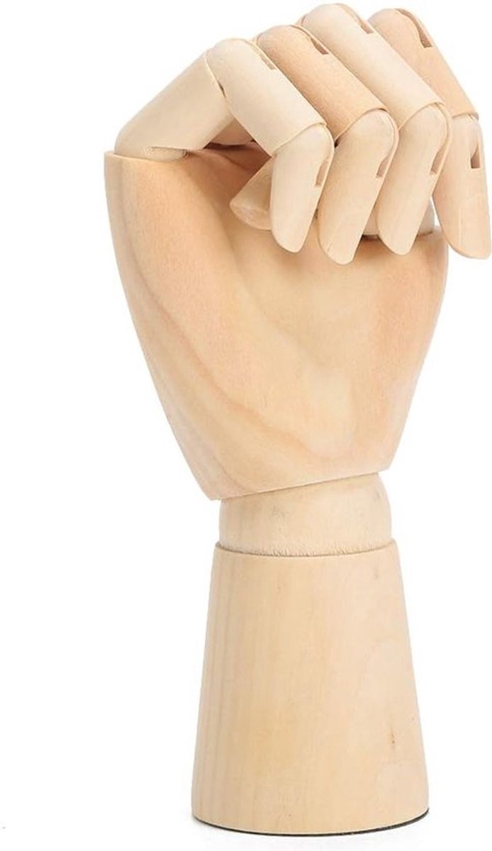 Flexibel Houten Handmodel voor Kunstenaars - Schetsmodel, Decoratie en Creatief Gereedschap