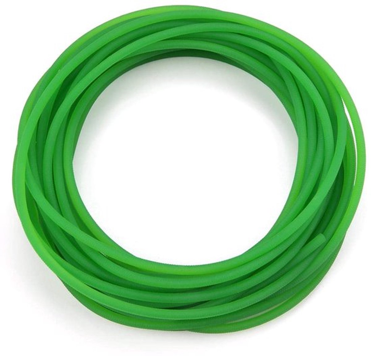 Groene PU polyurethaan ronde riem voor aandrijftransmissie verpakkingsmachine Aandrijfmotor Drukmachine Porseleinen baksteen - 4mm*10m