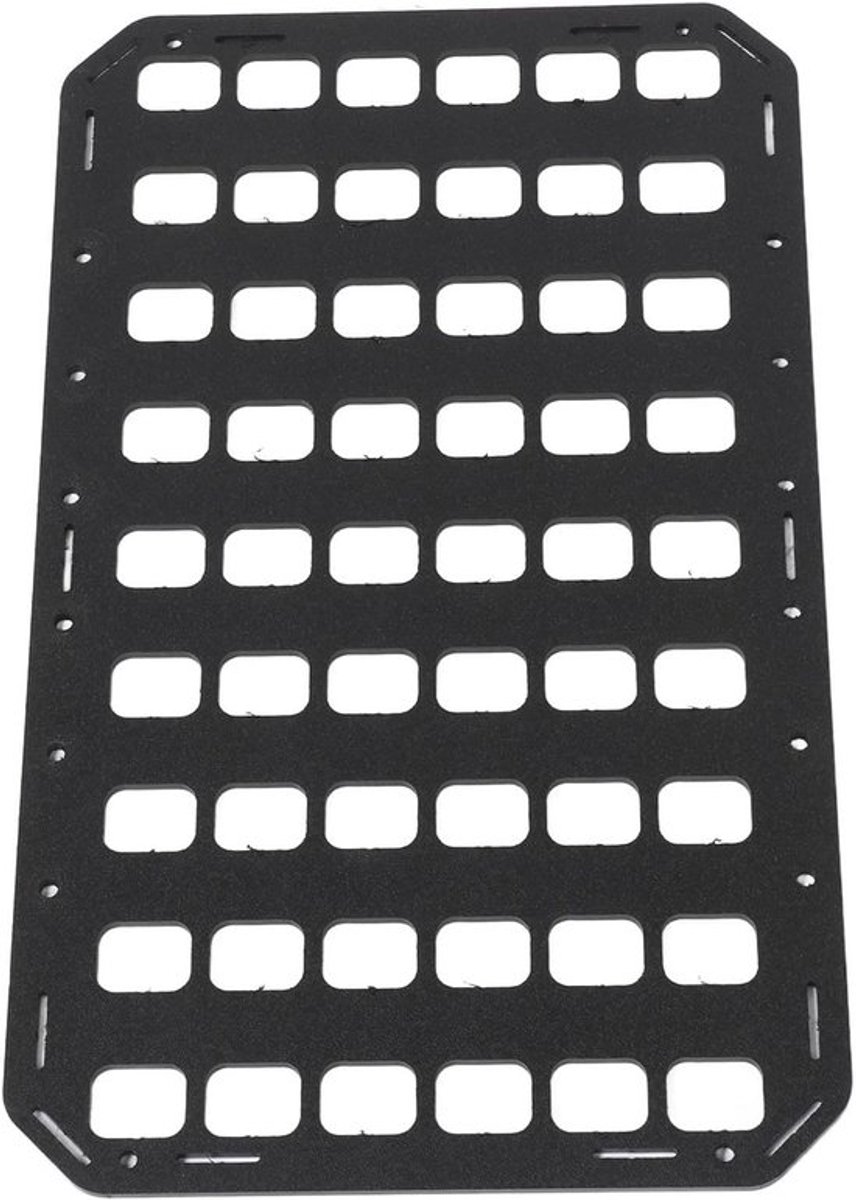 Duurzaam MOLLE Paneel voor Rugzakken - Handige Organizer voor Uitrusting met Draaghandvat en Riem voor Pouches - Ideaal voor Outdoor en Avontuur