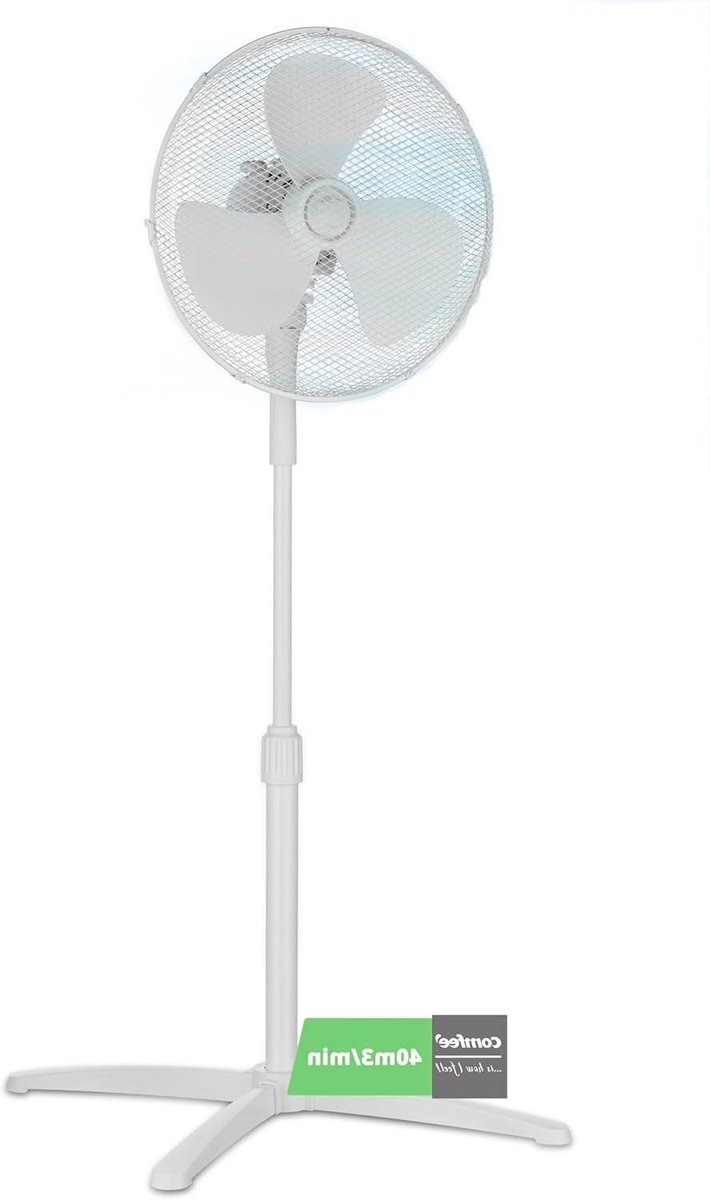 Staande Ventilator - Torenventilator - Ruimte Koelen - Brede Oscillatie - Verstelbaar - Wit