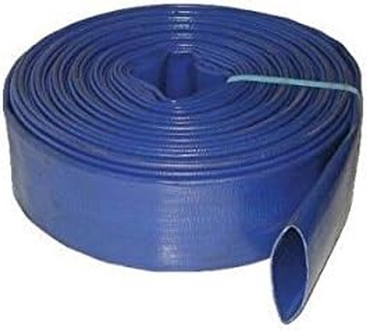 Platte Slang - Waterslang - Tuin Besproeien - Flexibel Ontwerp - 50 Meter - Blauw