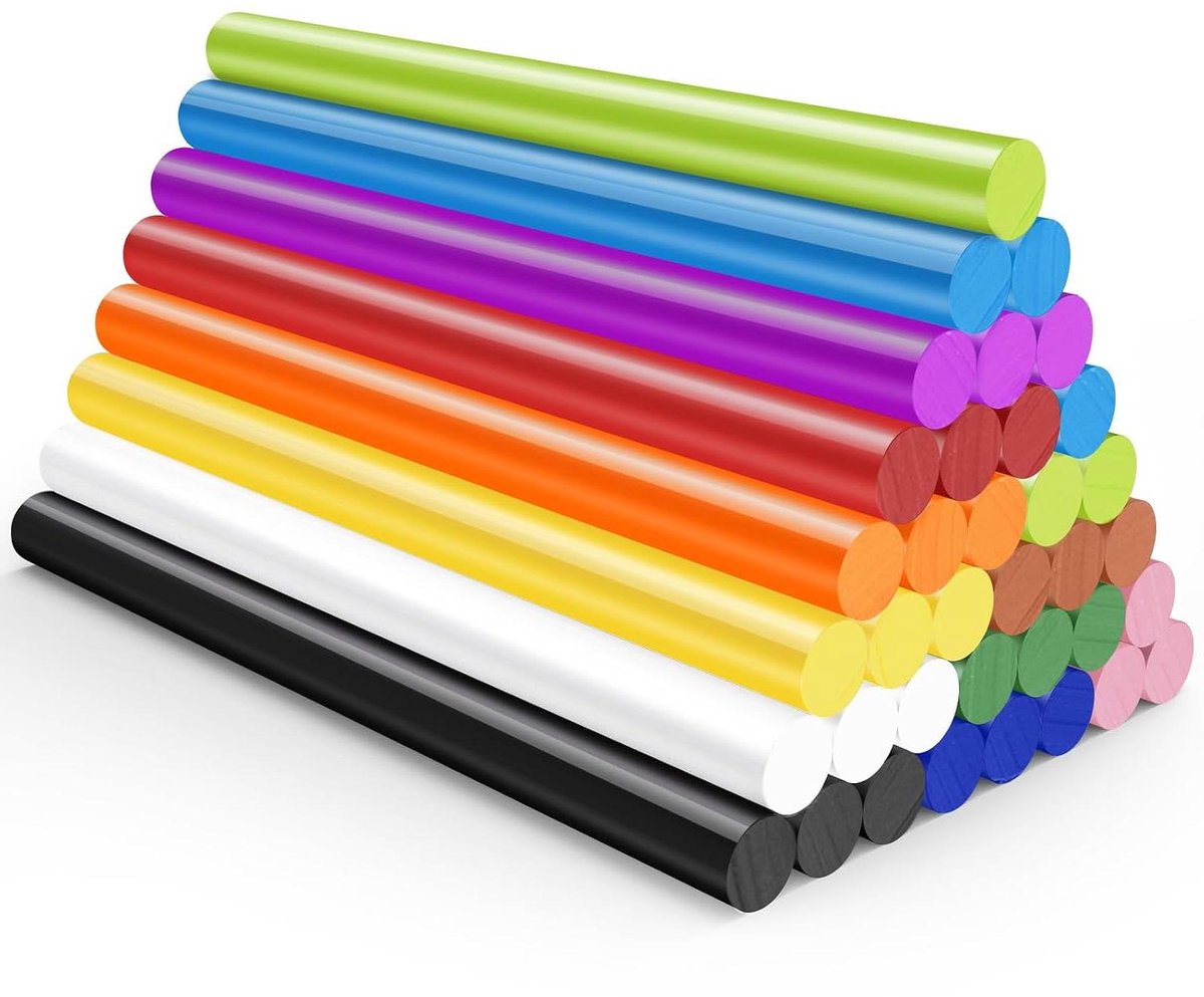 Lijmsticks - Reparatielijm - Klusjes Binnen - Hoge Temperatuur - 36 Stuks - Transparant