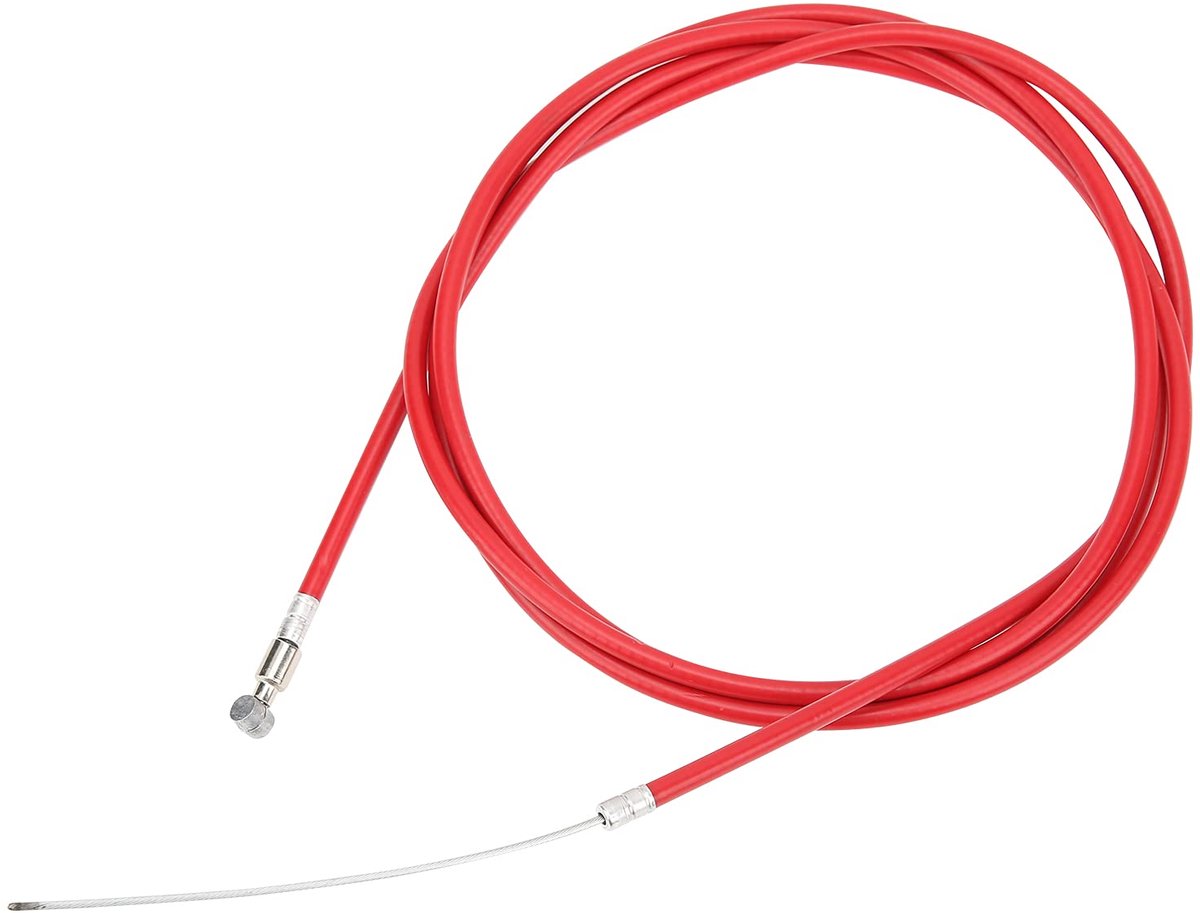 Scooter Remkabel, E-scooter 5 Mm Staaldraad Remkabel met Rubberen Lijnbuis 200 Cm Remkabel voor M365 / PRO / PRO2 Elektrische Scooter Elektrische scooters
