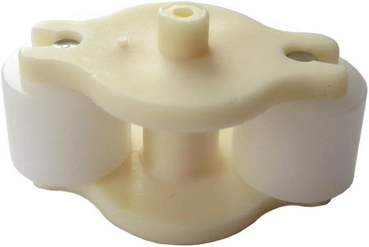Rollenhouder met wielen - Pomprotor - Pomponderhoud - Voor slangdoseerpompen - Serie V4G - Grijs