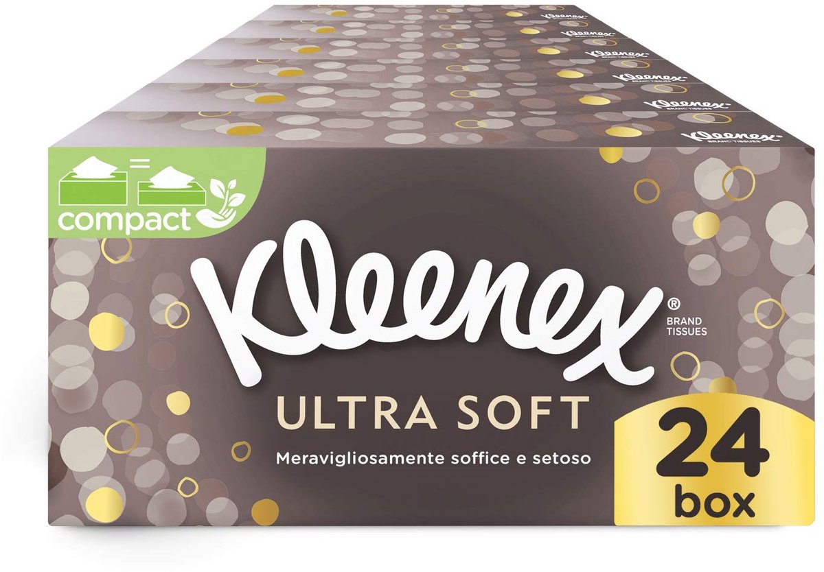 SnelShoppen - Papieren Ultra Soft Zakdoeken, 1920 Stuks (24 Dozen van 80) voor Thuis, Op Reis, Feest en Keuken, Ideaal voor Kinderen en Volwassenen