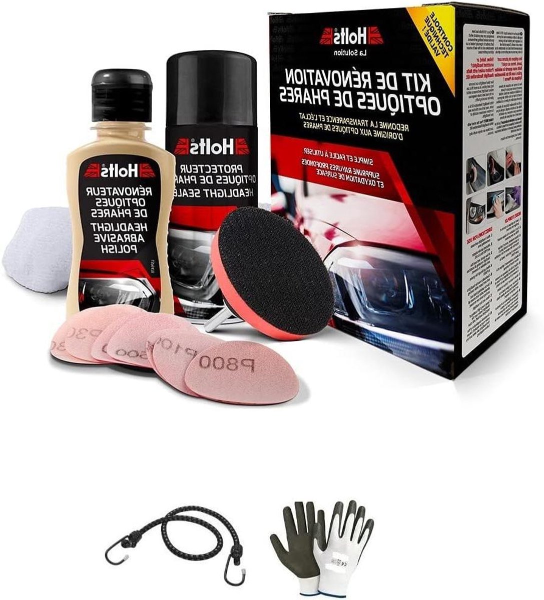 Koplamp Renovatie - Herstel Set - Auto Onderhoud - Verwijdert Krassen - 150 ml - Transparant