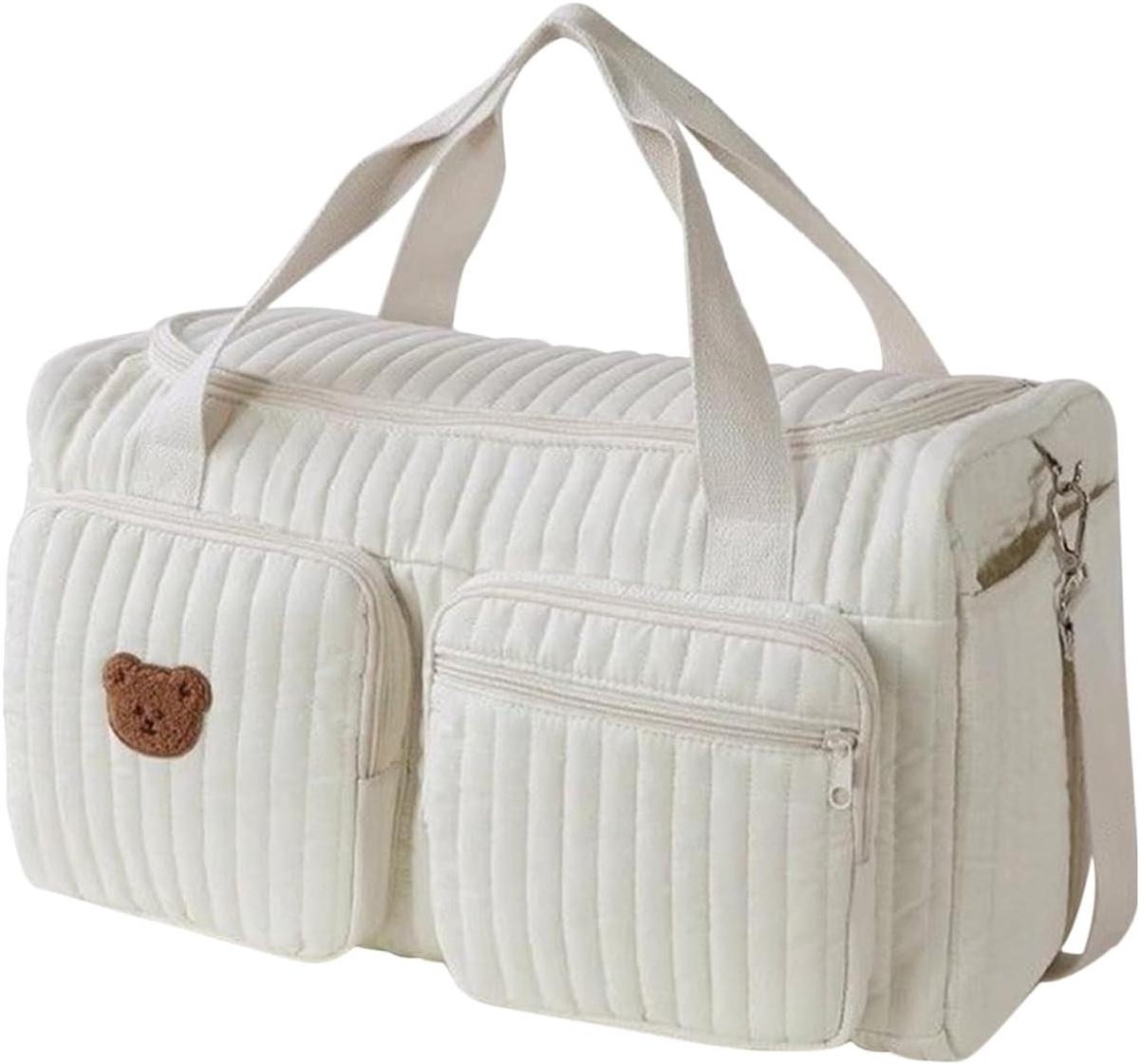Luiertas - Baby tas - Organiseren van babybenodigdheden - Gewatteerd ontwerp - 20 x 25 x 5 cm - Niet gespecificeerd