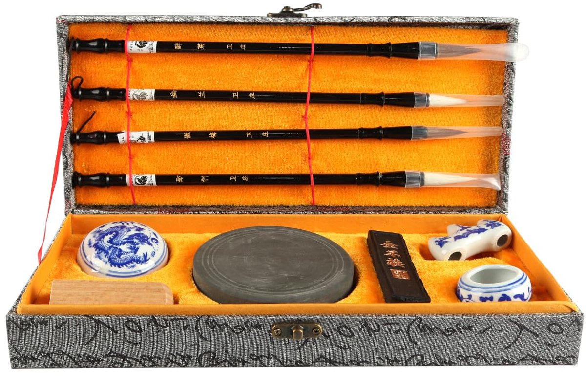 Kalligrafie Borstels Kalligrafie Pen Set Schrijven Borstel Schilderen Set Kalligrafie Levert met Geschenkdoos voor Beginner Studenten