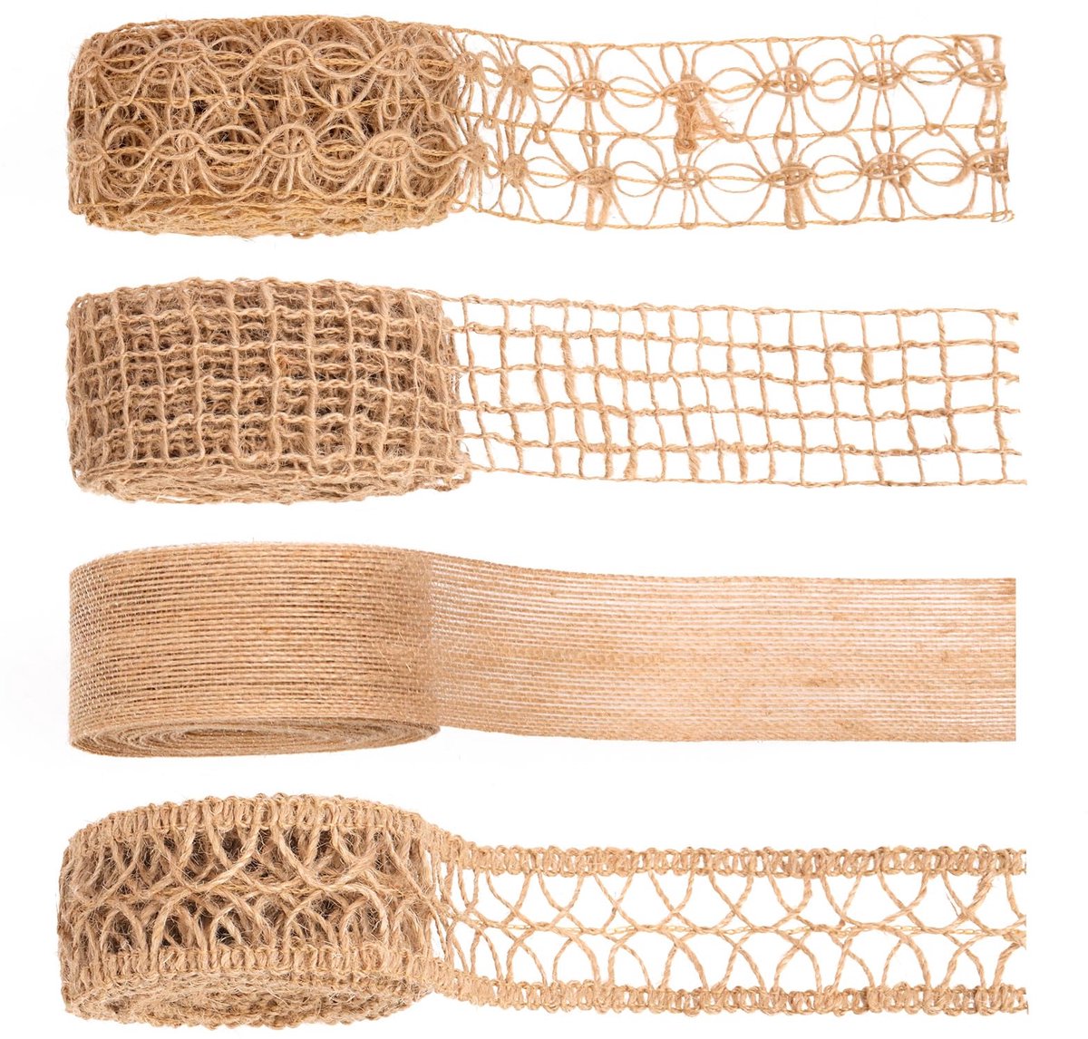 Jute Lint Jute Lace Mesh voor DIY Handgemaakte