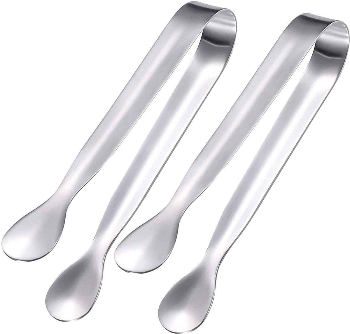 Ijstang, mini-tang om te serveren, voor ijs, voorgerechten, suikerpasta, keuken, bar, buffet, koffie, 11 cm | Suikertang, mini-serveertang, voor ijs, voorgerech