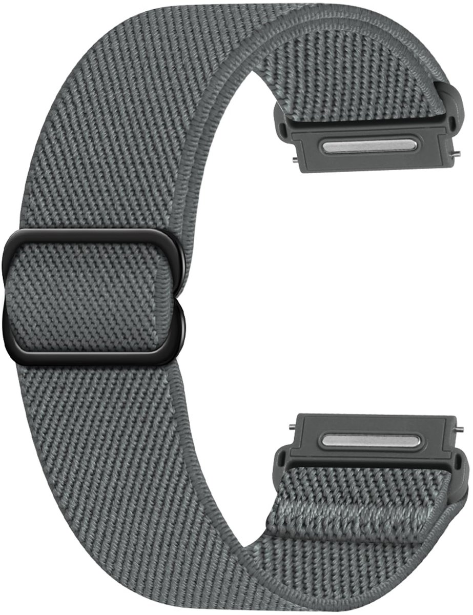 Gevlochten enkelband, rekbaar, snelsluiting, horlogeband, Quick Release, smartwatch, enkelbandjes voor heren en dames