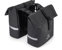 NovaQ Sacoches de vélo doubles - 48 litres - Sacoches de vélo électriques - Étanche - Avec poignée supérieure