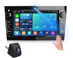 Cestovet Linux Autoradio - Geschikt Voor Opel Astra H Corsa C & D Agila Combo Antara Vectra Zafira Meriva Vivaro Tigra, Draadloze CarPlay Android auto - FM RDS USB - Achteruitrijcamera