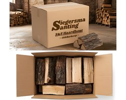 Haardhout Gedroogd Eikenhout In Doos 20 kg