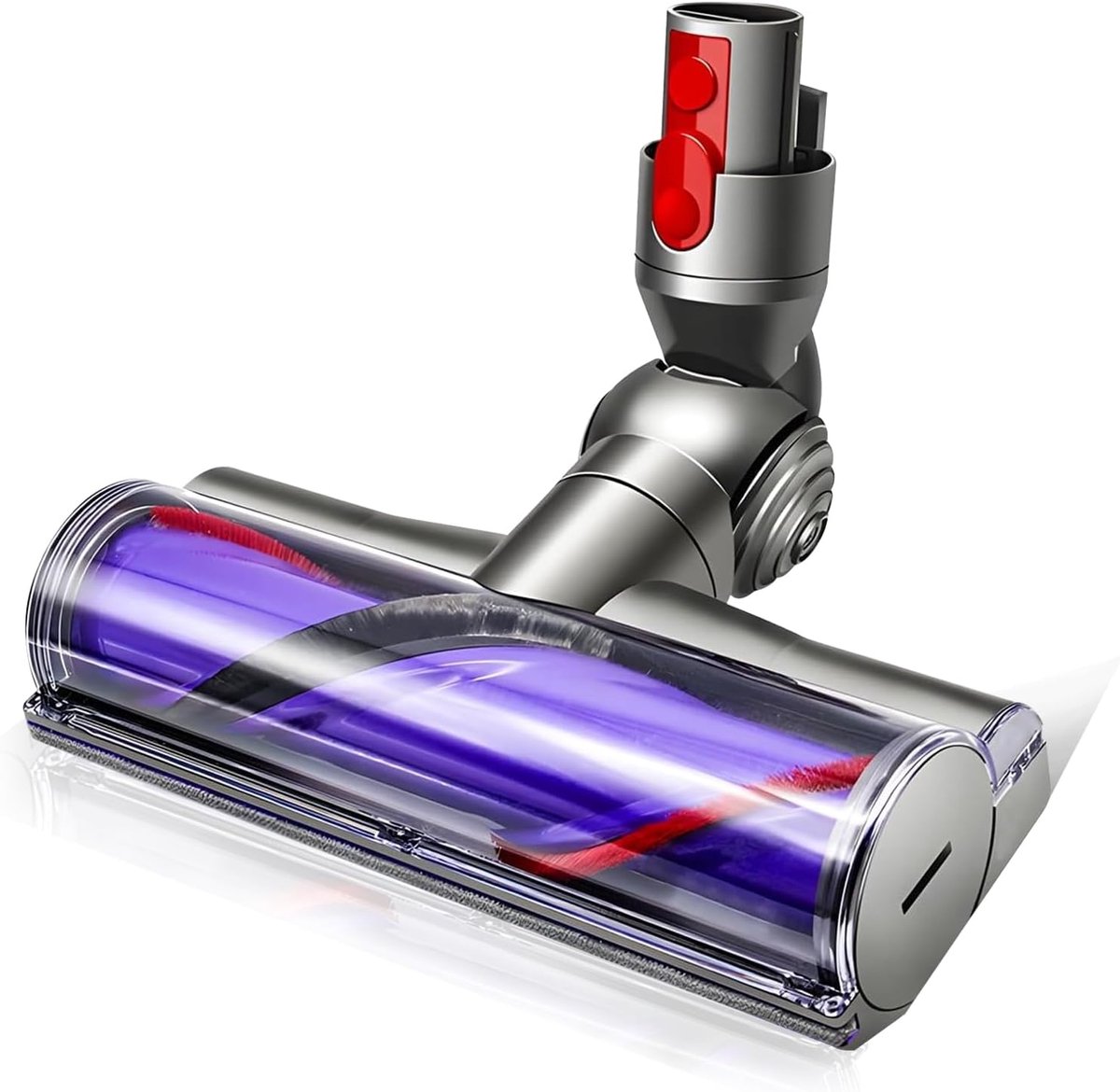 Borstel compatibel voor Dyson V11 V15 V10 V7 V8 stofzuigeraccessoires, vloermondstuk reserveonderdelen direct aangedreven reinigingskop turbine mondstuk voor harde vloeren en tapijten