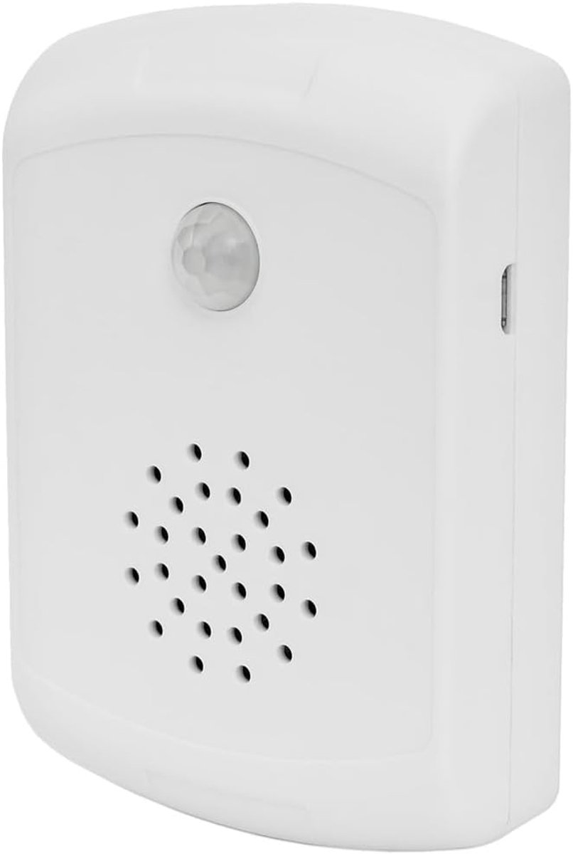 Products, Spraakopnamebare PIR-infraroodbewegingssensordetector. Neem uw eigen aangepaste MP3-bestanden op of download deze om spraak, muziek of geluidseffecten af ​​te spelen.