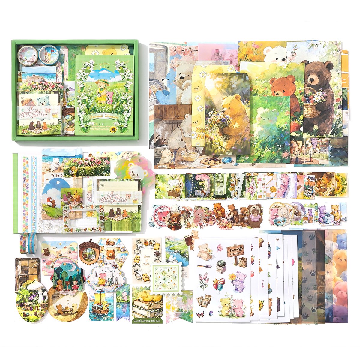 SIMNO® Bullet journal set A6 - 195-delig - Bosdroom