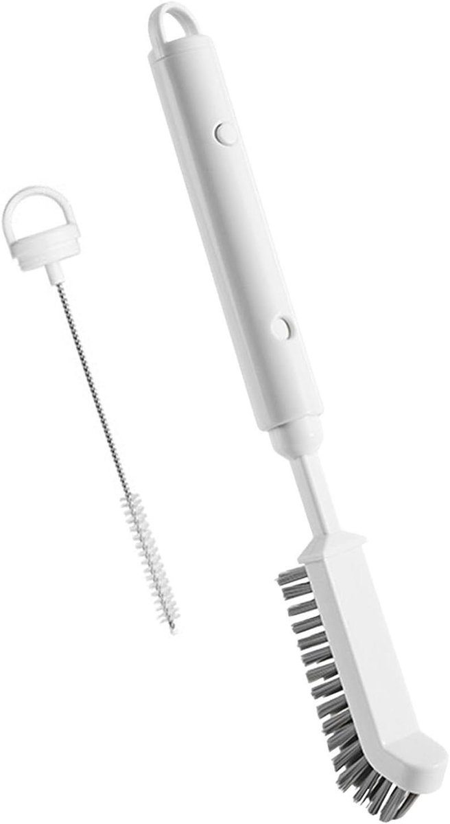 Keuken Schrobborstel - Haakse Schrobber - Sapcentrifuge Reinigen - Verstelbaar Handvat - 36 cm - Niet gespecificeerd