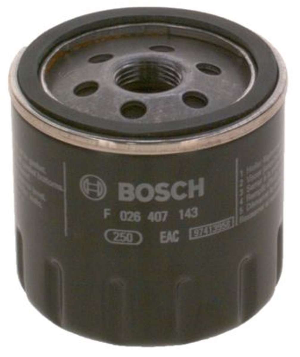 Bosch Oliefilter P7143 | F 026 407 143 | OEM 04E115561AC | 04E115561T | 04E115561H
