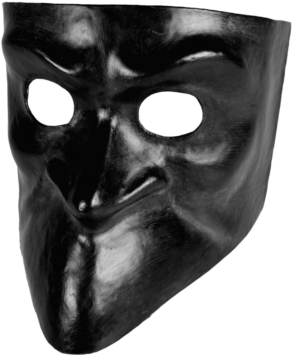 Bauta Zwart - Venetiaans Masker