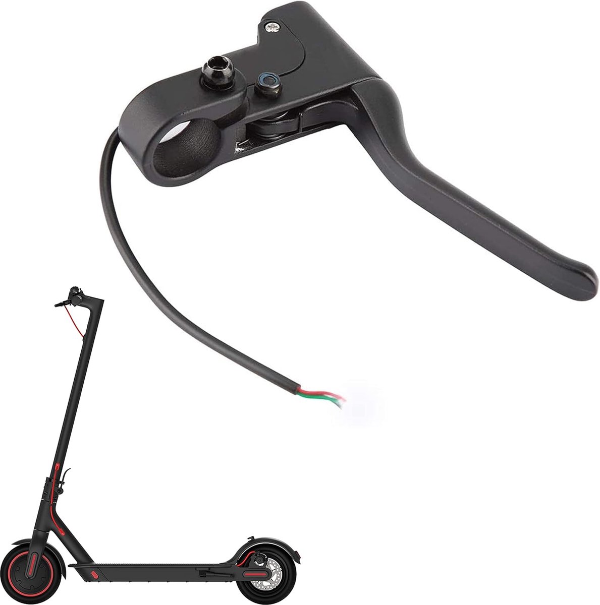 SnelShoppen - Tinke Scooter Remhendel Aluminium Remhendel Vervangingsonderdelen Geschikt voor Elektrische Scooter Xiaomi Mijia M365