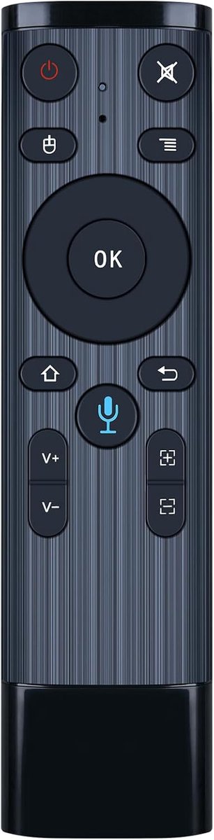 SnelShoppen - Spraakfunctie Air-Mouse-afstandsbediening voor Xbox, PC, PS4, Smart-TV, Multi-Functioneel, Draadloos, Ergonomisch Ontwerp