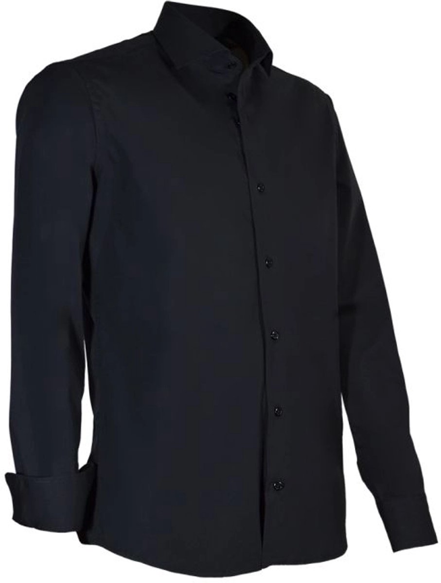 Giovanni Capraro 936-20 Heren Shirt overhemd | Let op! KORTE MOUW! | Maat XL