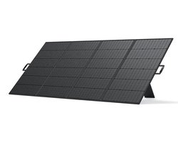 FOSSiBOT SP420 420W Opvouwbaar Zonnepaneel, 23,4% Conversie-efficiëntie, IP67 Waterdicht ETFE, MC4 Compatibel met F1200/F2400/F3600 Powerstation