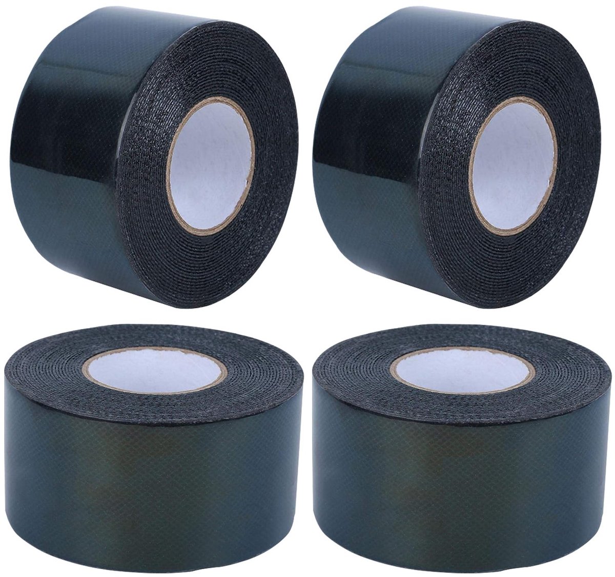 SnelShoppen - Kunstgras Tape Sterk 4 Stuks Dubbelzijdige Lijm voor Kunstgras Naad Tape Hoge Hechting Zelfklevende Tape voor Tuin Groen Gazon (50mm x 5