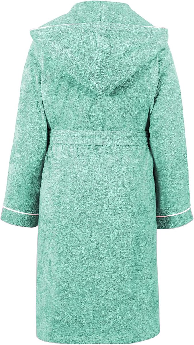 SnelShoppen - Premium Badjas Kinderen & Tieners met Capuchon - 100% Katoen - OEKO TEX Standaard 100 - Fluffy Handdoek Badjas - Maten 110 tot 176 - Ide