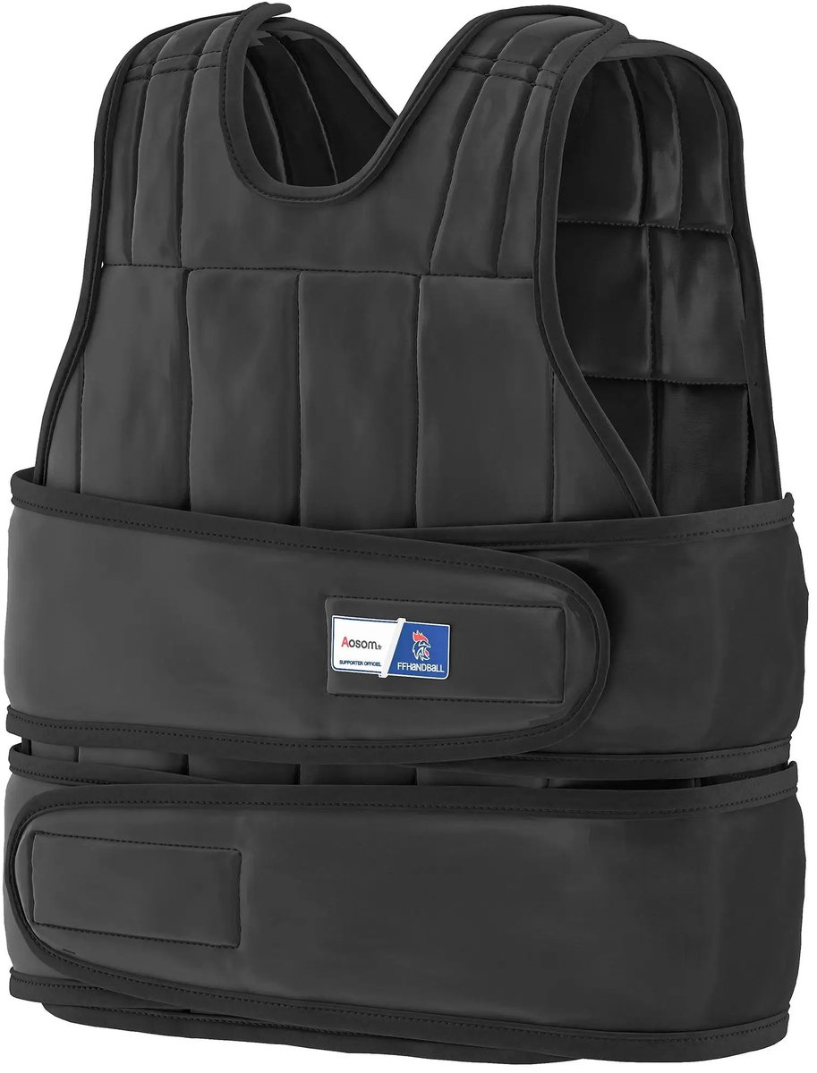 NordHaus Verstelbaar Gewichtsvest - Trainingsvest - Krachttrainingsvest - Verwijderbare Gewichtsblokken - Max. 20 kg