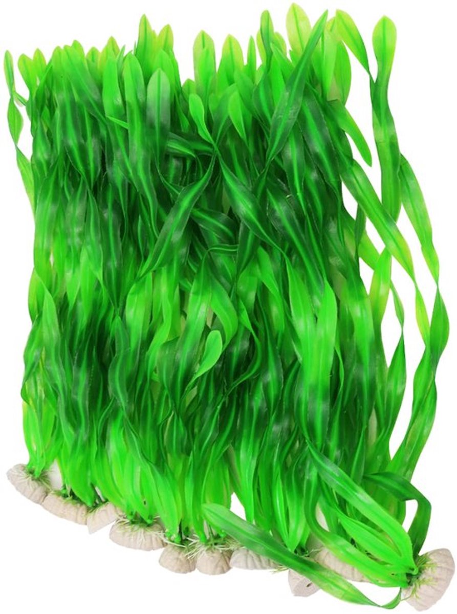 Aquariumplanten Decoratie Pack van 10 Aquariumplanten Ornament Decoratie Kunstmatige Aquarium Decoratie Planten Voor Alle Vissen En Huisdieren