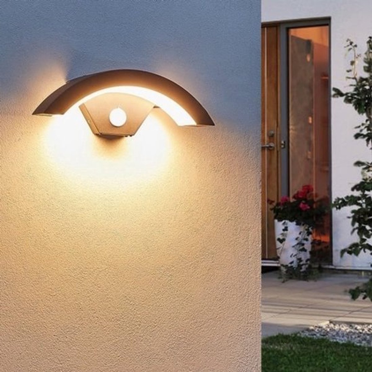 Buitenlamp Dag Nacht Sensor - Buitenlamp Bet Schemersensor - Buitenlamp Met Schemerschakelaar - Buitenlamp Met Bewegingssensor