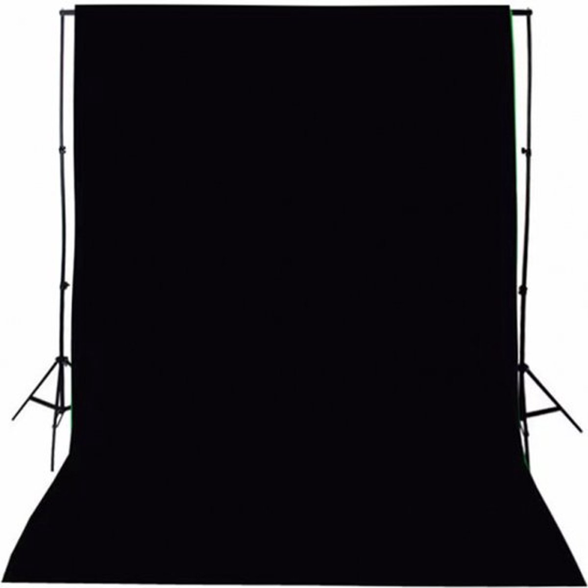 Professioneel Achtergronddoek - 200x300cm - Achtergrond Doek - Green Screen/Blackscreen/White Screen - Uittrekbare - Zonder Stand - film shooting background - fotostudio met Chromakey effect - Achtergronddoek Voor Fotostudio - 1 Stuks