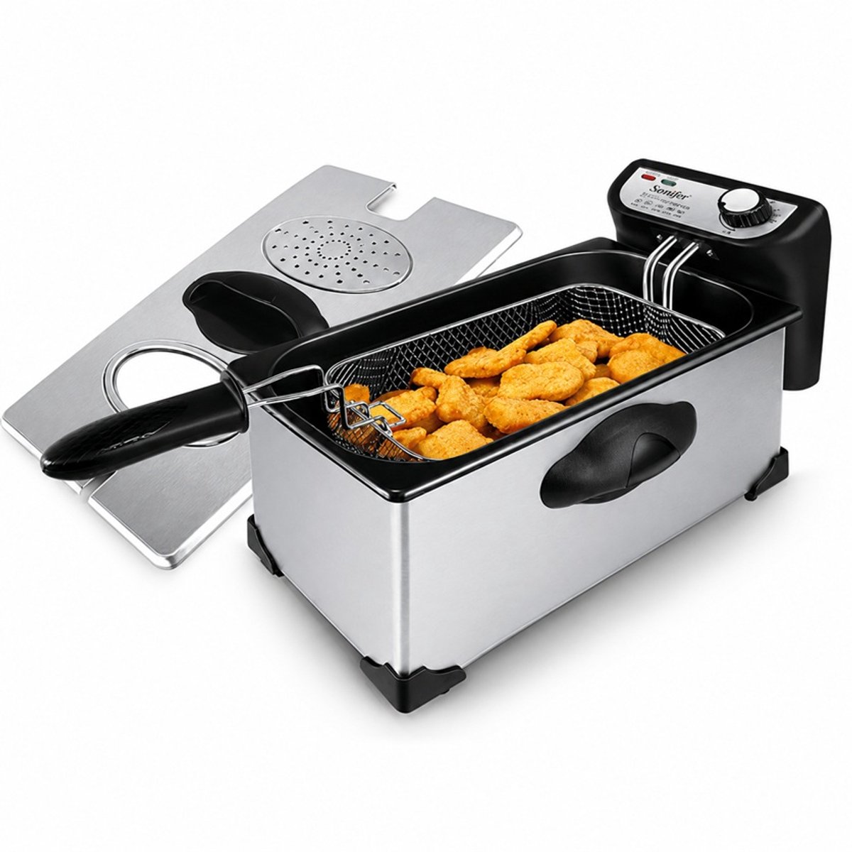 Sonifer SF-1001 - Friteuse - 3 Liter - 2200 Watt - RVS
