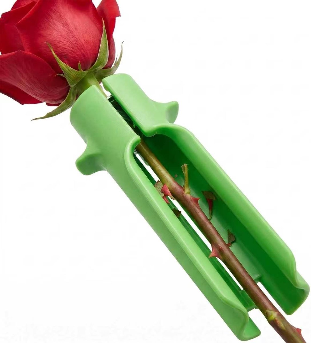 SnelShoppen - Doornenverwijderaar Rozen - Rozendoornstripper Gereedschap - Bladverwijderaar voor Bloemenwinkels - Tuinieren - Veilig en Efficiënt - Gr