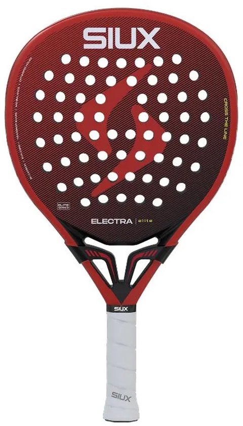 SIUX – Electra Elite 6 – Padelracket – 3K carbon – EVA Soft SIUX – Electra Elite 6 – Padelracket – 3K carbon – EVA Soft